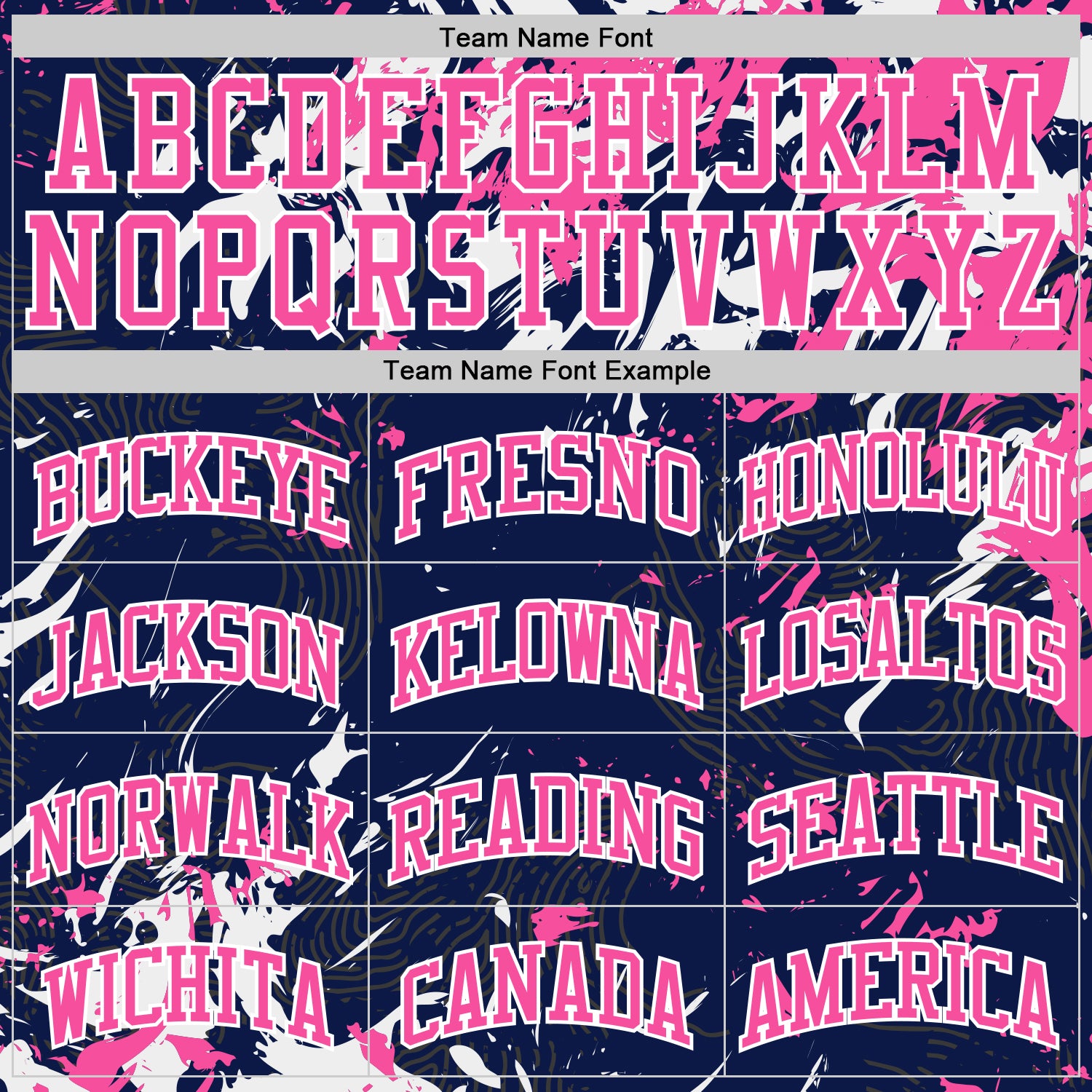 Custom Navy Pink-White Fluid Art Round Neck Sublimation Basketball Suit Jersey